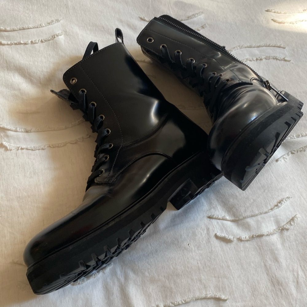 Thursday motorcycle combat boots 8